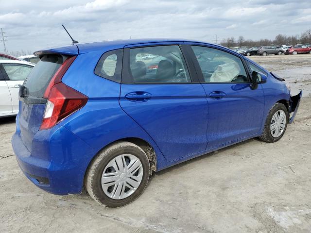 3HGGK5H49KM746915 - 2019 HONDA FIT LX BLUE photo 3