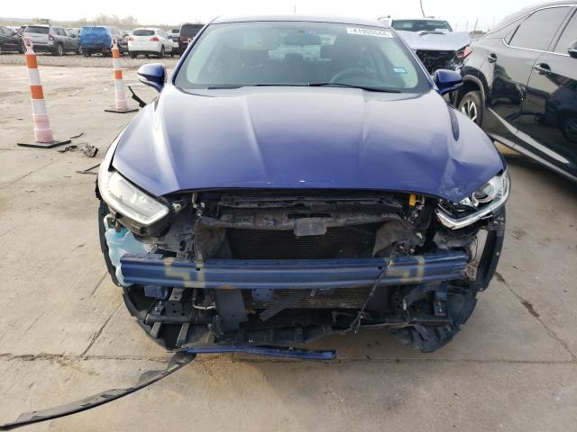 1FA6P0H70G5119192 - 2016 FORD FUSION SE BLUE photo 5