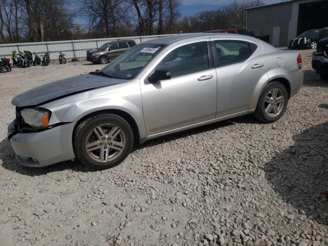 1B3LC56R48N177514 - 2008 DODGE AVENGER SXT SILVER photo 1