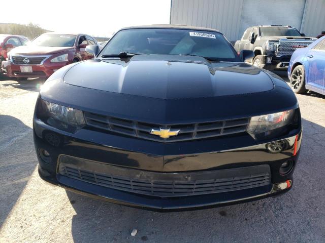 2G1FB3D30E9217130 - 2014 CHEVROLET CAMARO LT BLACK photo 5