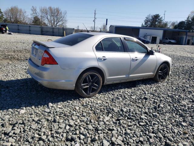 3FAHP0KC7AR130208 - 2010 FORD FUSION SPORT SILVER photo 3