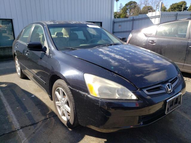 1HGCM66564A088397 - 2004 HONDA ACCORD EX BLACK photo 4