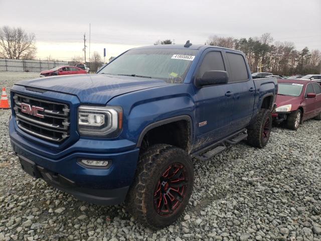 3GTU2NEC4GG364150 - 2016 GMC SIERRA K1500 SLT BLUE photo 1