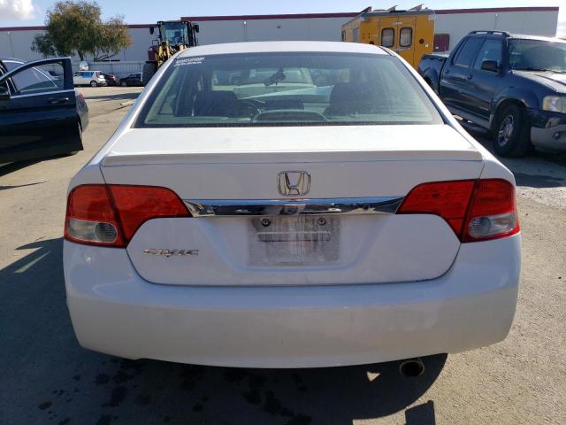 19XFA1F67AE017590 - 2010 HONDA CIVIC LX-S Սպիտակ լուսանկար 6