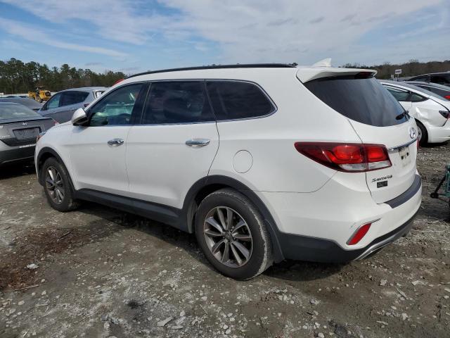 KM8SN4HF6HU215117 - 2017 HYUNDAI SANTA FE SE WHITE photo 2