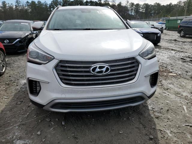 KM8SN4HF6HU215117 - 2017 HYUNDAI SANTA FE SE WHITE photo 5