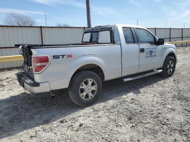 1FTEX1CW3AFA22533 - 2010 FORD F150 SUPER CAB SILVER photo 3