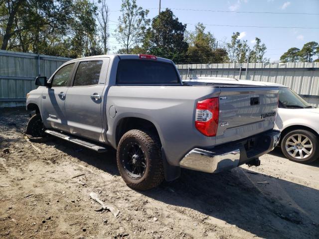 5TFHY5F11KX864963 - 2019 TOYOTA TUNDRA CREWMAX LIMITED GRAY photo 2