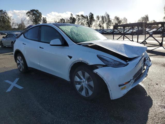 7SAYGDEE3NF442843 - 2022 TESLA MODEL Y WHITE photo 4