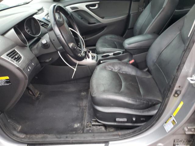 KMHDH4AE4EU160826 - 2014 HYUNDAI ELANTRA SE SILVER photo 7