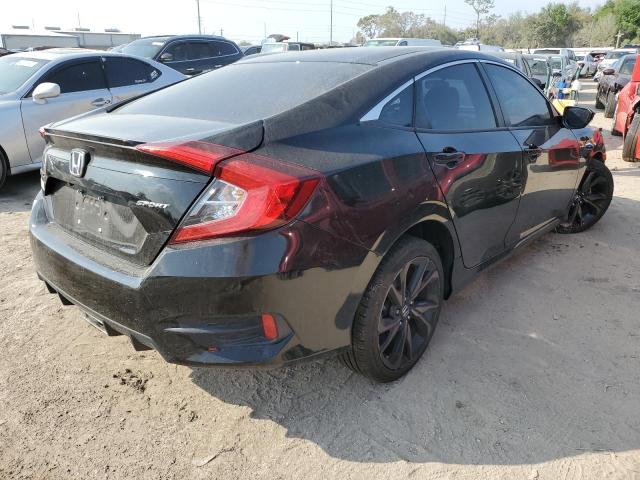 19XFC2F87LE017397 - 2020 HONDA CIVIC SPORT BLACK photo 3