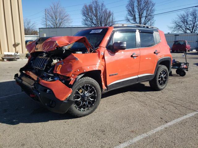 ZACCJBCTXGPC88917 - 2016 JEEP RENEGADE TRAILHAWK ORANGE photo 1