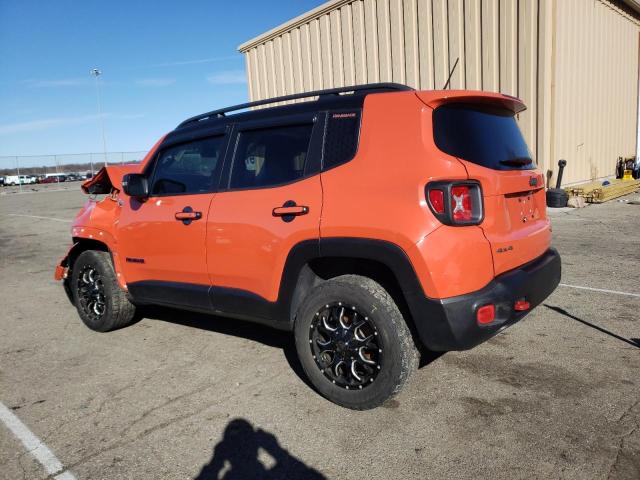 ZACCJBCTXGPC88917 - 2016 JEEP RENEGADE TRAILHAWK ORANGE photo 2