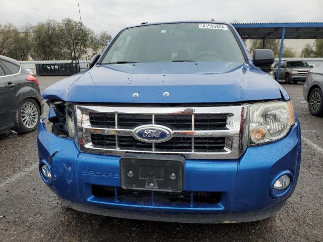 1FMCU0DG6CKA43996 - 2012 FORD ESCAPE XLT BLUE photo 5