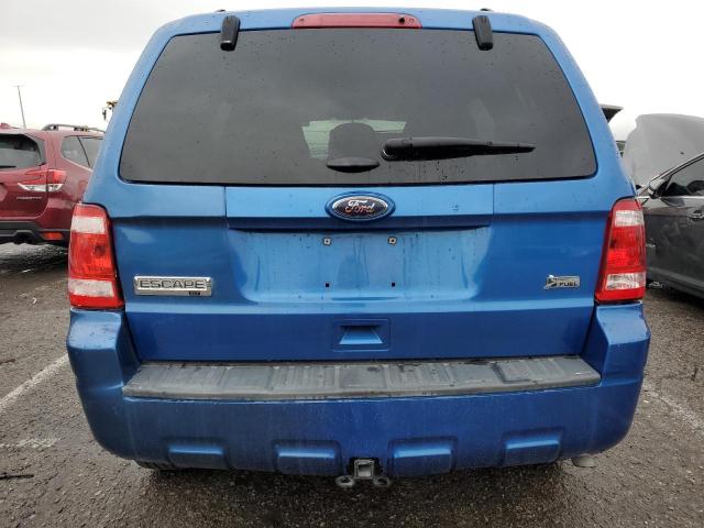 1FMCU0DG6CKA43996 - 2012 FORD ESCAPE XLT BLUE photo 6