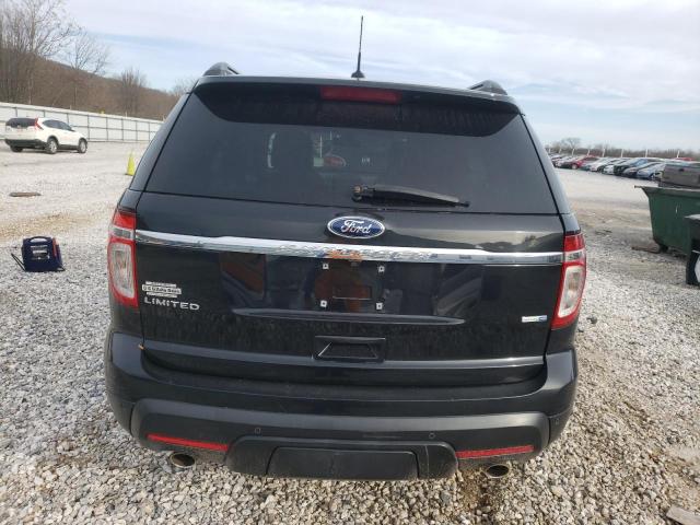 1FM5K8F83DGA41193 - 2013 FORD EXPLORER LIMITED BLACK photo 6