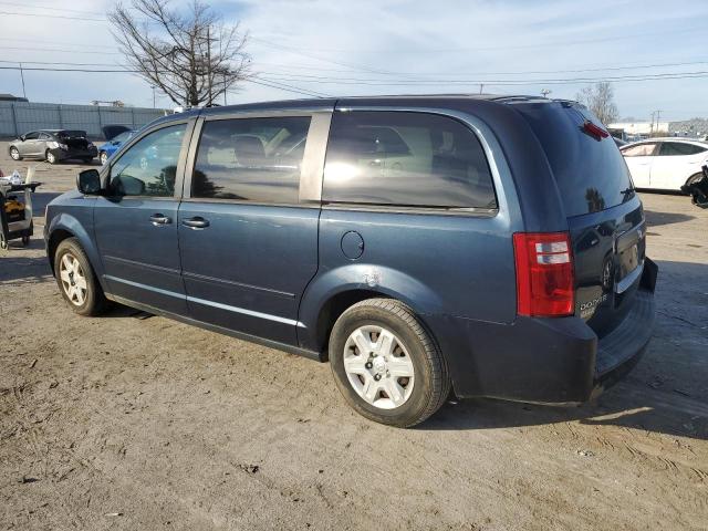 1D8HN44E09B505248 - 2009 DODGE CARAVAN SE BLUE photo 2