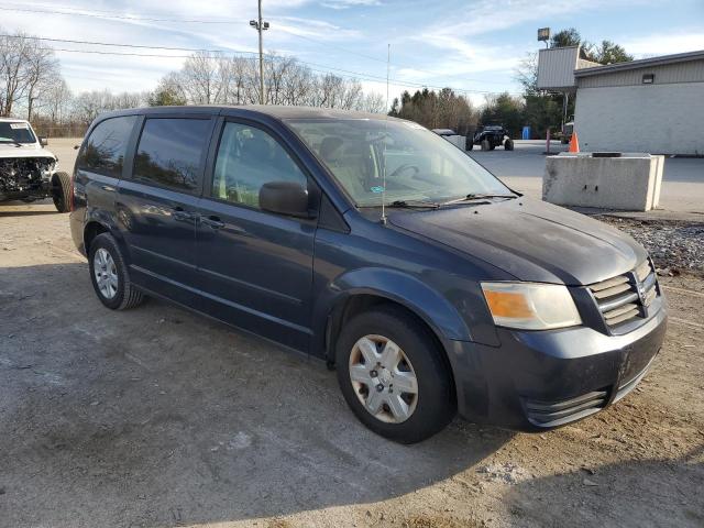 1D8HN44E09B505248 - 2009 DODGE CARAVAN SE BLUE photo 4