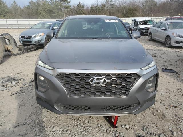 5NMS2CAD2KH081530 - 2019 HYUNDAI SANTA FE SE GRAY photo 5