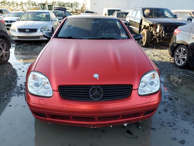 WDBKK47FXWF008857 - 1998 MERCEDES-BENZ SLK 230 KOMPRESSOR RED photo 5