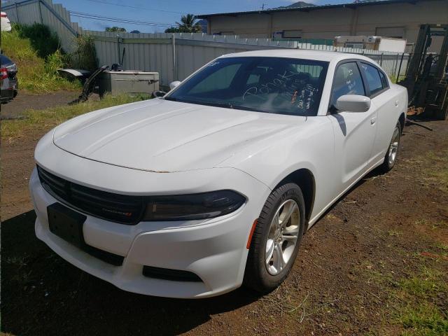 2C3CDXBG3NH215979 - 2022 DODGE CHARGER SXT WHITE photo 1