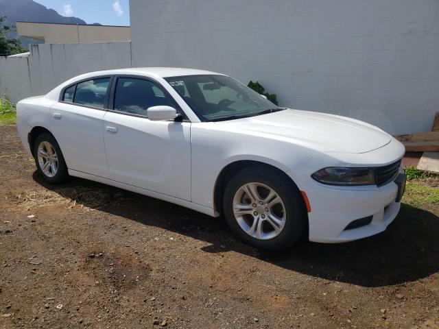 2C3CDXBG3NH215979 - 2022 DODGE CHARGER SXT WHITE photo 4