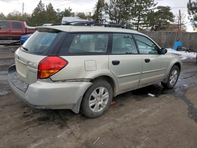 4S4BP61C557308548 - 2005 SUBARU LEGACY OUTBACK 2.5I TAN photo 3