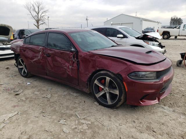 2C3CDXHG7KH580815 - 2019 DODGE CHARGER GT MAROON photo 4