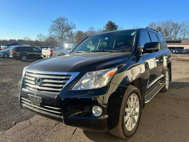 JTJHY7AX3A4049927 - 2010 LEXUS LX 570 BLACK photo 1