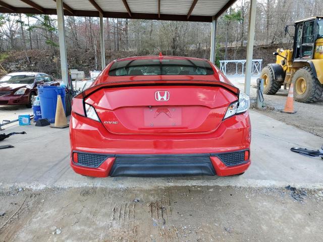 2HGFC3B35GH357353 - 2016 HONDA CIVIC EX RED photo 6