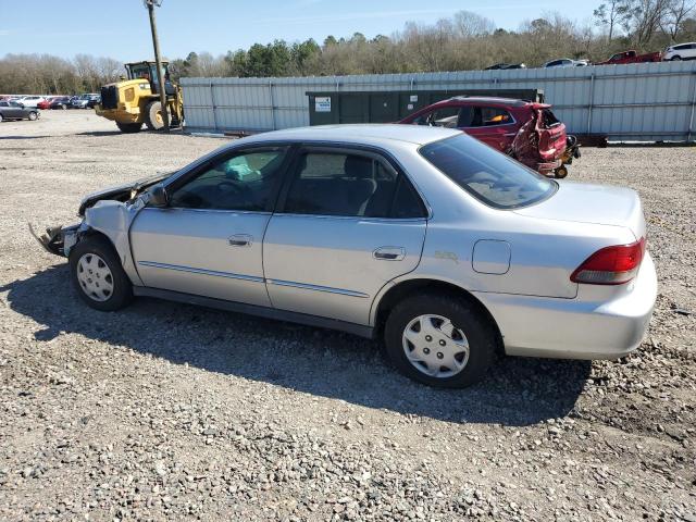 1HGCF86621A107571 - 2001 HONDA ACCORD VALUE SILVER photo 2