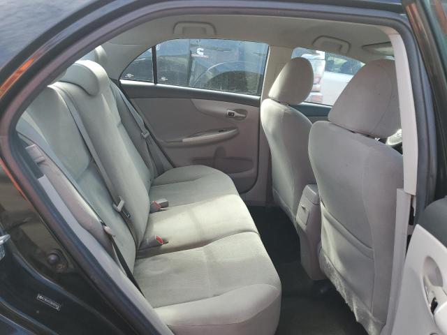 2T1BU4EE5BC655434 - 2011 TOYOTA COROLLA BASE BLACK photo 10