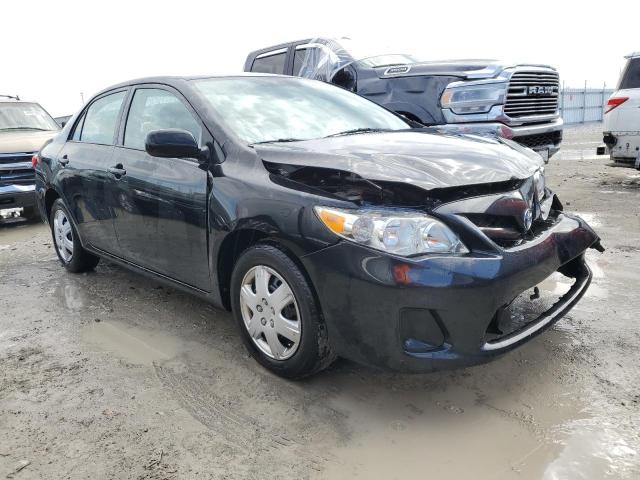 2T1BU4EE5BC655434 - 2011 TOYOTA COROLLA BASE BLACK photo 4