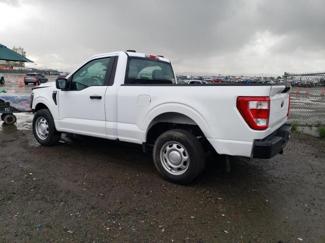 1FTMF1C55PKF26717 - 2023 FORD F150 WHITE photo 2