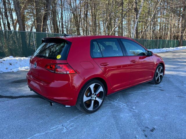 3VW447AU3HM036688 - 2017 VOLKSWAGEN GTI S/SE RED photo 4