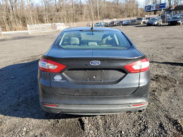 3FA6P0G7XDR182715 - 2013 FORD FUSION S CHARCOAL photo 6