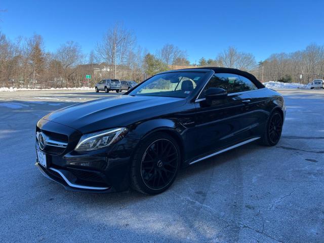 WDDWK8HB7HF542929 - 2017 MERCEDES-BENZ C 63 AMG-S BLACK photo 2