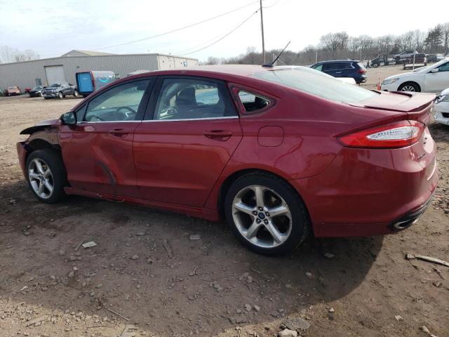 3FA6P0H96FR239513 - 2015 FORD FUSION SE MAROON photo 2