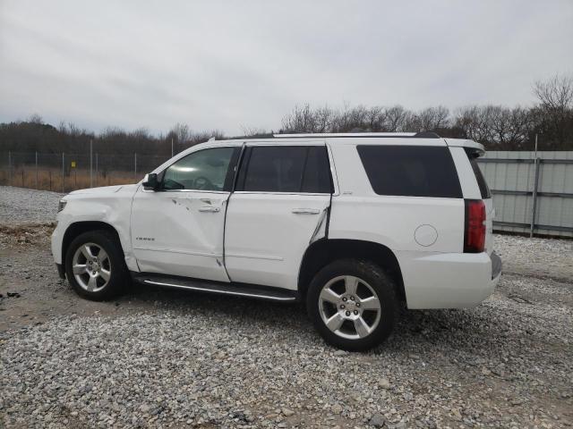 1GNSCCKC1FR623695 - 2015 CHEVROLET TAHOE C1500 LTZ WHITE photo 2