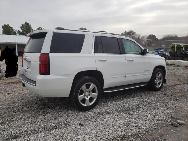 1GNSCCKC1FR623695 - 2015 CHEVROLET TAHOE C1500 LTZ WHITE photo 3