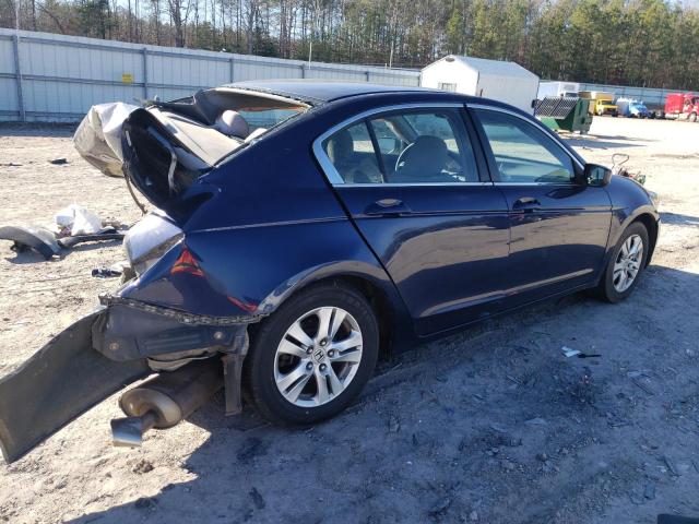 1HGCP2F43AA115932 - 2010 HONDA ACCORD LXP BLUE photo 3