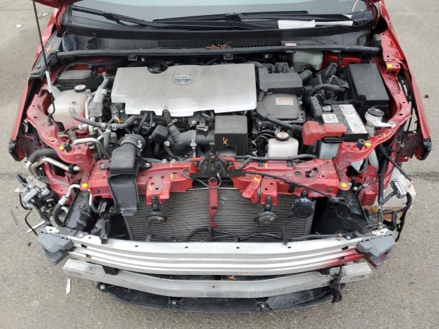 JTDKARFP7L3152553 - 2020 TOYOTA PRIUS PRIM LE RED photo 11