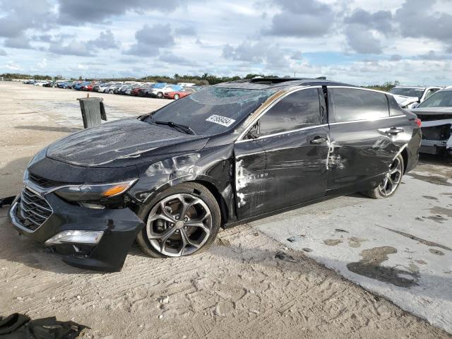 1G1ZD5ST2LF101910 - 2020 CHEVROLET MALIBU LT BLACK photo 1