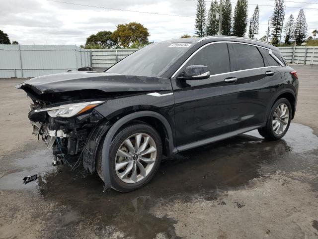 3PCAJ5BA9MF108029 - 2021 INFINITI QX50 LUXE BLACK photo 1