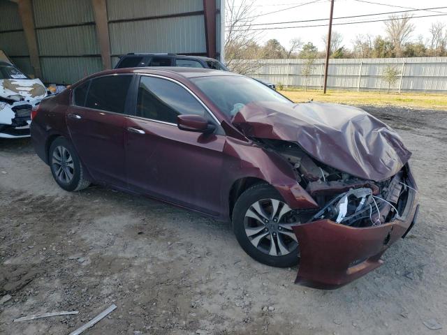 1HGCR2F33DA126046 - 2013 HONDA ACCORD LX BURGUNDY photo 4