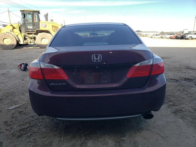 1HGCR2F33DA126046 - 2013 HONDA ACCORD LX BURGUNDY photo 6