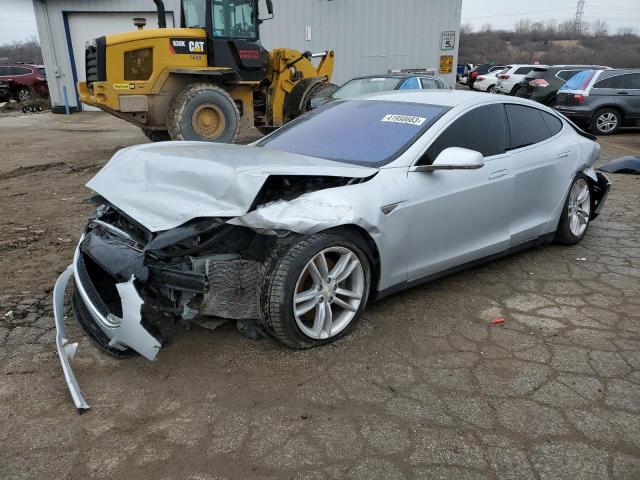 5YJSA1BC9DFP10086 - 2013 TESLA MODEL S 银色 照片 1