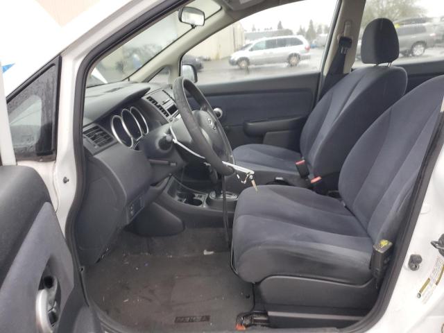 3N1CC11E59L493259 - 2009 NISSAN VERSA S WHITE photo 7