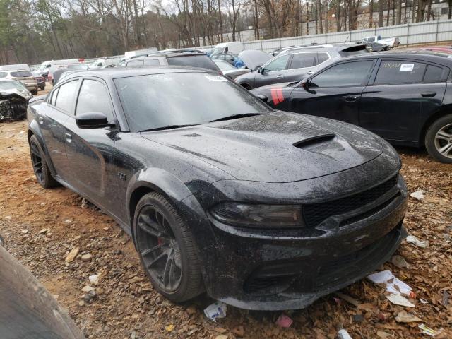 2C3CDXGJ4MH584434 - 2021 DODGE CHARGER SCAT PACK BLACK photo 4