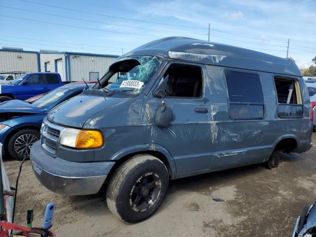 2B6HB11X3YK162766 - 2000 DODGE RAM VAN B1500 GRAY photo 1